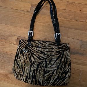 Brighton Zebra Stripe Purse